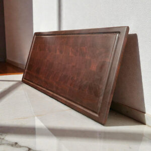 Stórt Endgrain Skurðarbretti Mahogany